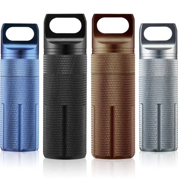 Aluminum Alloy Pill Container Bottle (4)