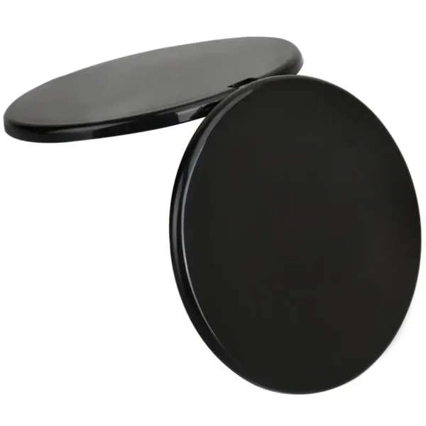 Black Handheld Mini Pocket Mirror(2)