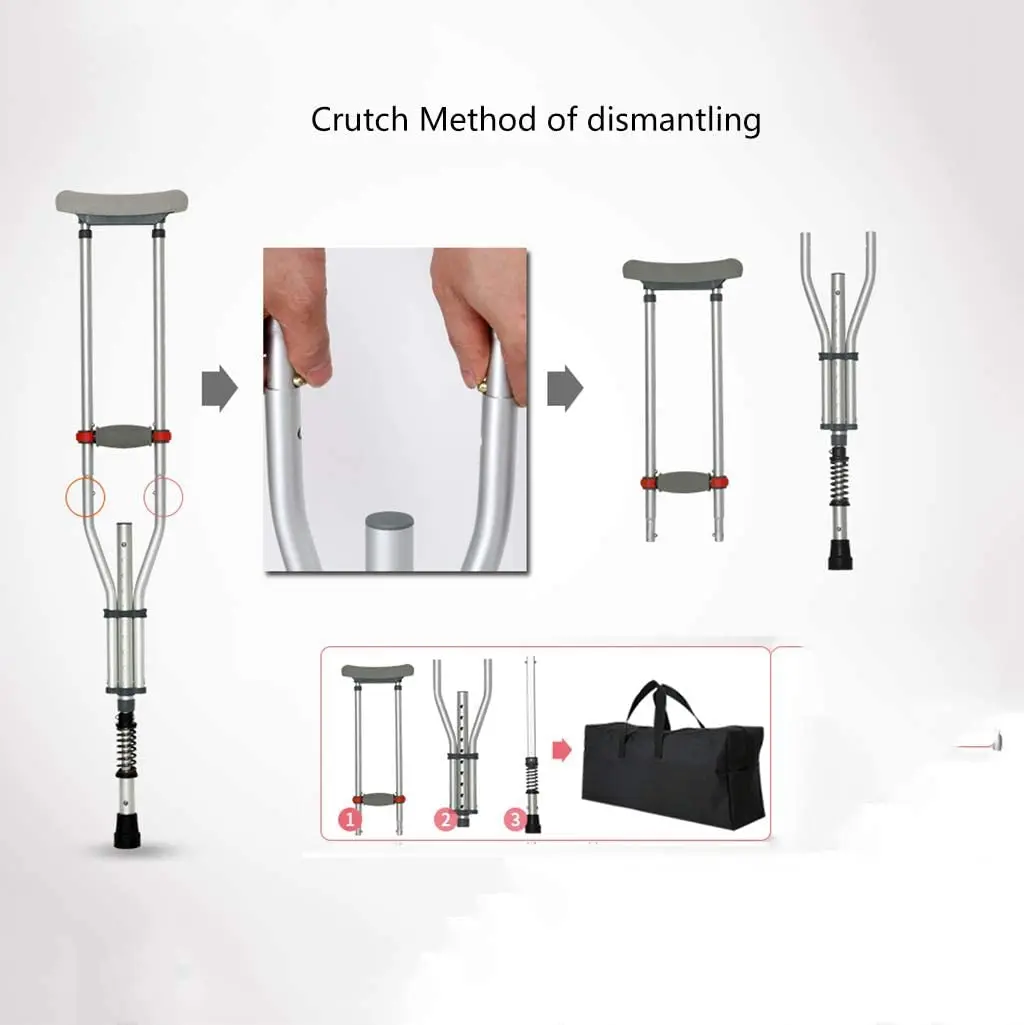 Bluesky BS1415G Underarm Crutches