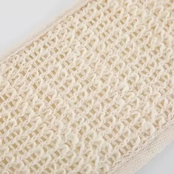 Eco Certified Sisal Long Lasting Back Scrubber with Strap Belt（3）
