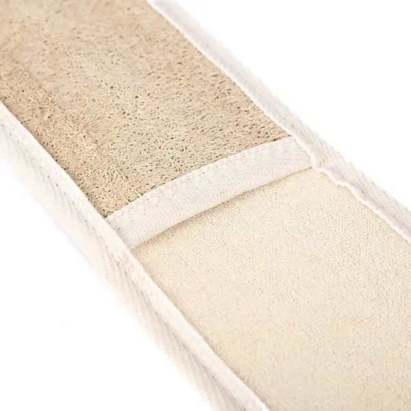 Eco Certified Sisal Long Lasting Back Scrubber with Strap Belt（6）