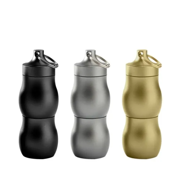 Keychain Medication Pill Box (3)