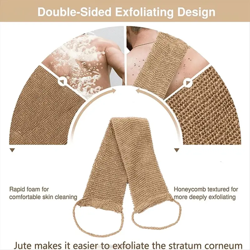 Natural Back Scrubber for Shower（5）