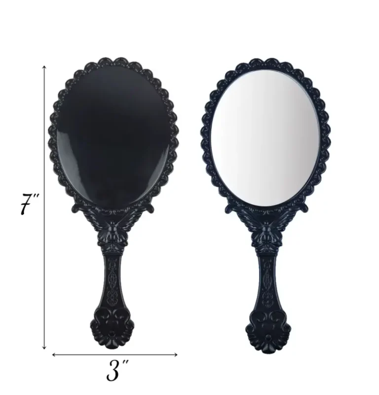 Portable Travel Vintage Floral Mirror(2)