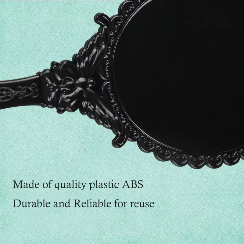 Portable Travel Vintage Floral Mirror(3)