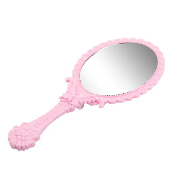 Portable Travel Vintage Floral Mirror(4)