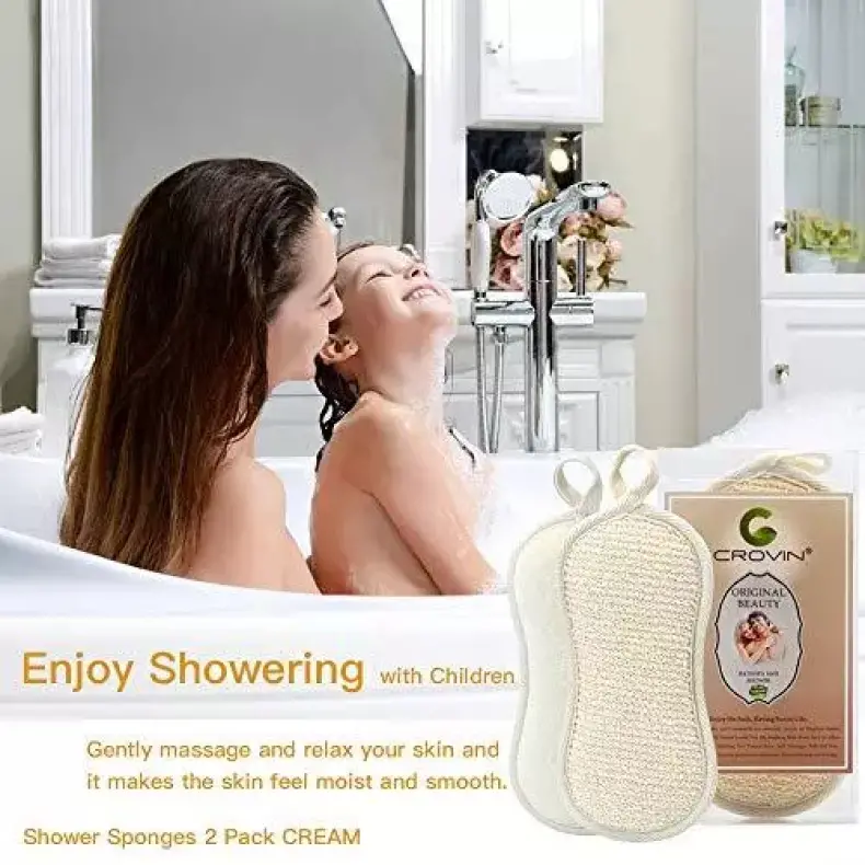 Shower Body Sponge (4)