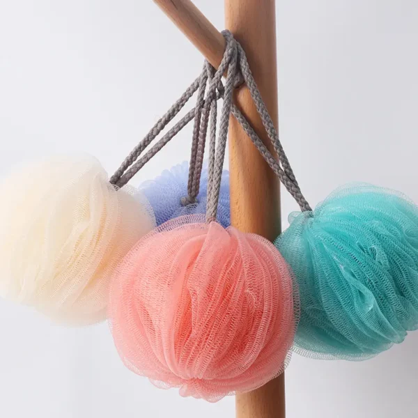 Shower Puff Sponge Ball (1)