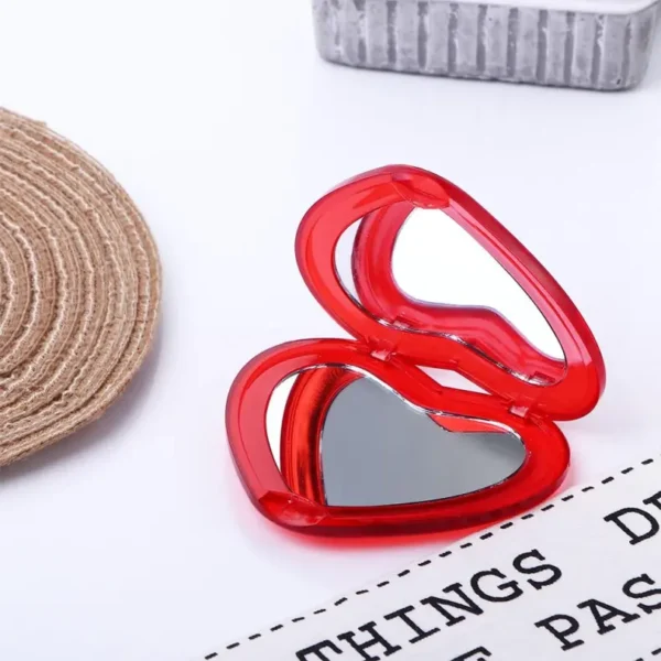 small heart shaped mirror (10)