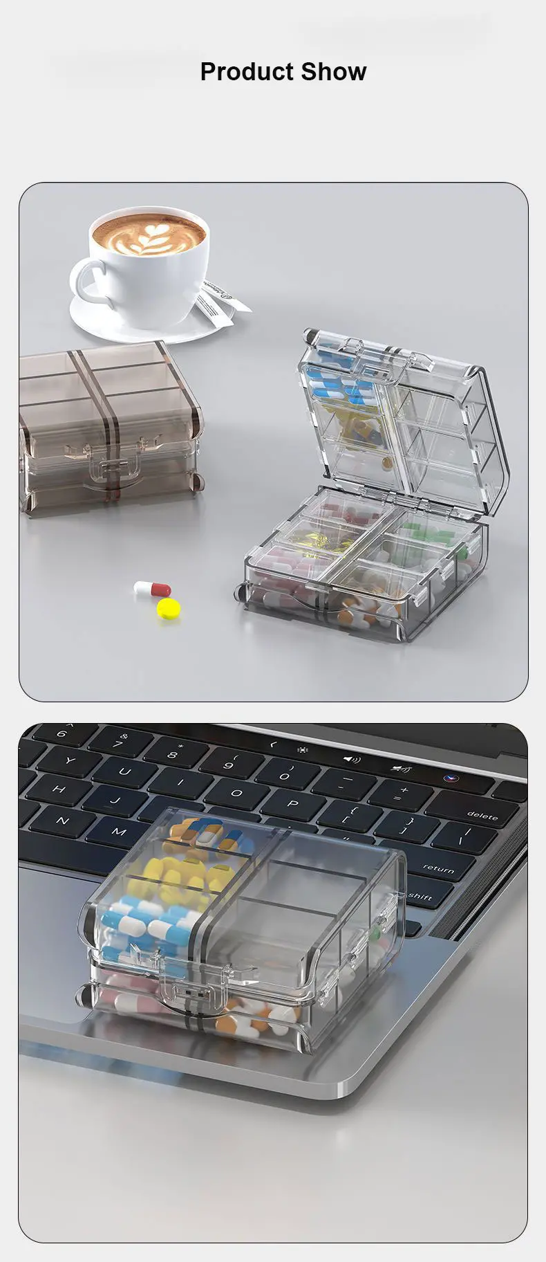 12 Compartment Foldable Pill Organizer (6)