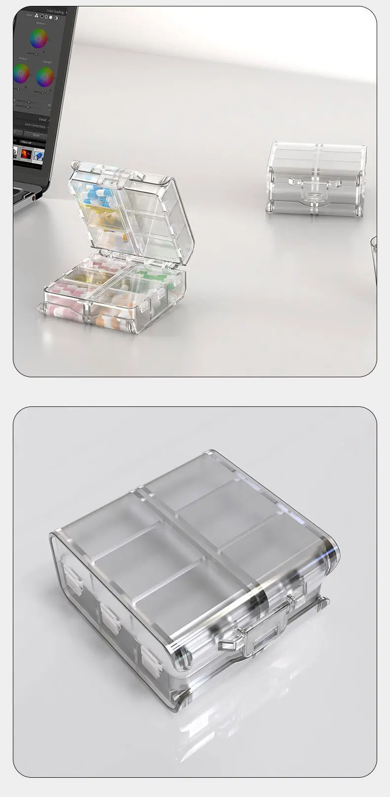 12 Compartment Foldable Pill Organizer (7)