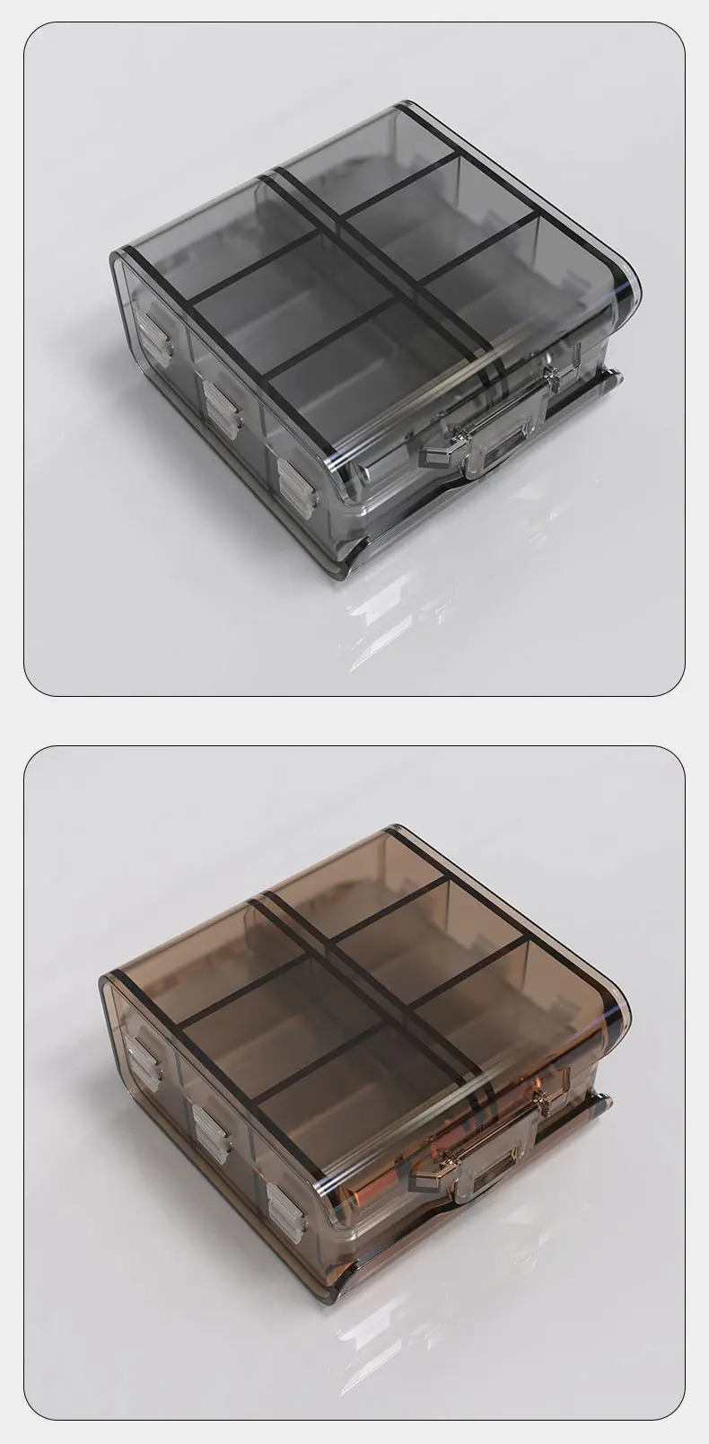 12 Compartment Foldable Pill Organizer (8)
