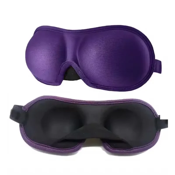 3D Eye Cups Silk Sleep Mask (3)