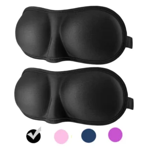 3D Eye Cups Silk Sleep Mask (6)