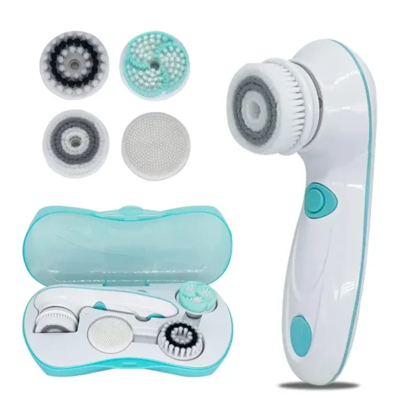 4 in 1 Waterproof Electric Face Scrubber (1)