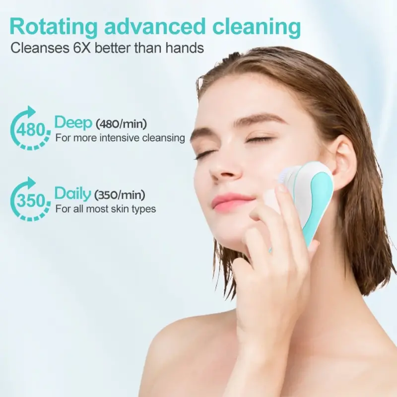 4 in 1 Waterproof Electric Face Scrubber (6)