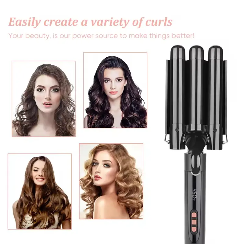 5 in 1 Curling Iron Rotating Professional Hair Curler (7)