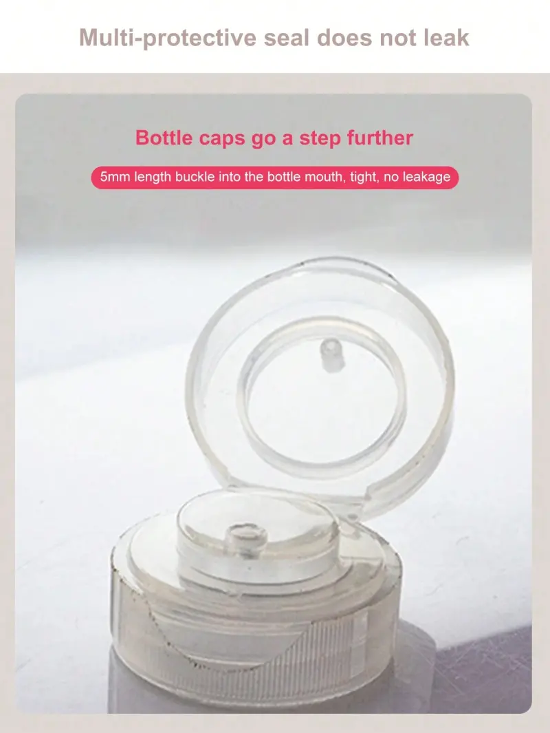 50 & 110ml Collapsible Travel Silicone Bottle (5)