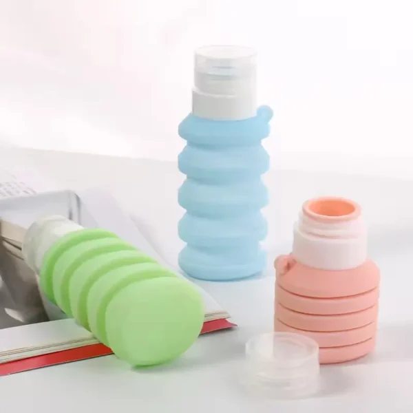50 & 110ml Collapsible Travel Silicone Bottle（12)
