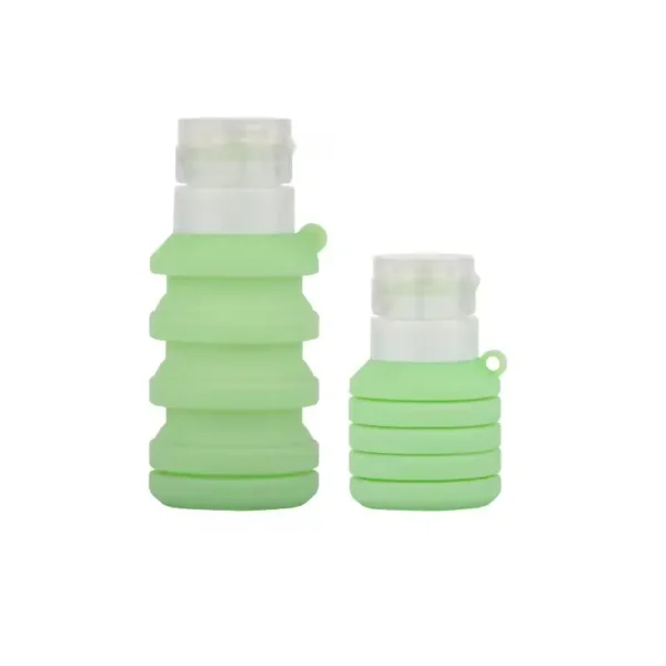 50 & 110ml Collapsible Travel Silicone Bottle（4）