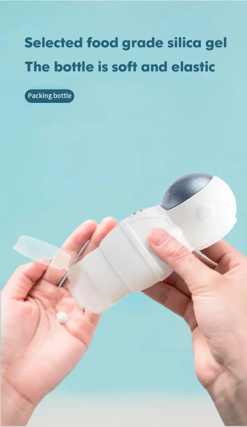 90ML Astronaut Travel Silicone Bottle (3)