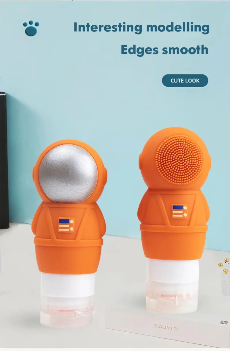 90ML Astronaut Travel Silicone Bottle (4)