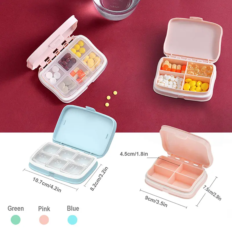 BS1128J Multi Purpose Travel Pill Organizer (1)