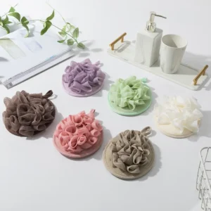 Bath Shower Pouf Sponge（1）