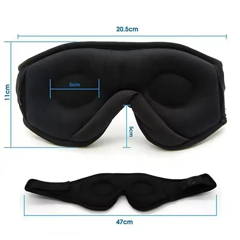 Bluetooth 3D Eye Sleeping Mask for Listening to Music (1)