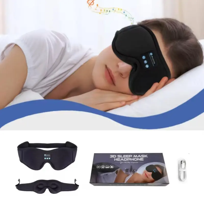 Bluetooth 3D Eye Sleeping Mask for Listening to Music (5)