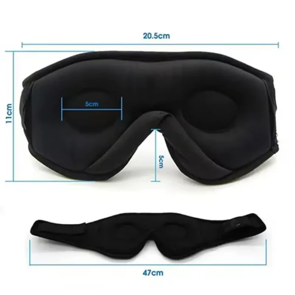 Bluetooth 3D Eye Sleeping Mask for Listening to Music (5)