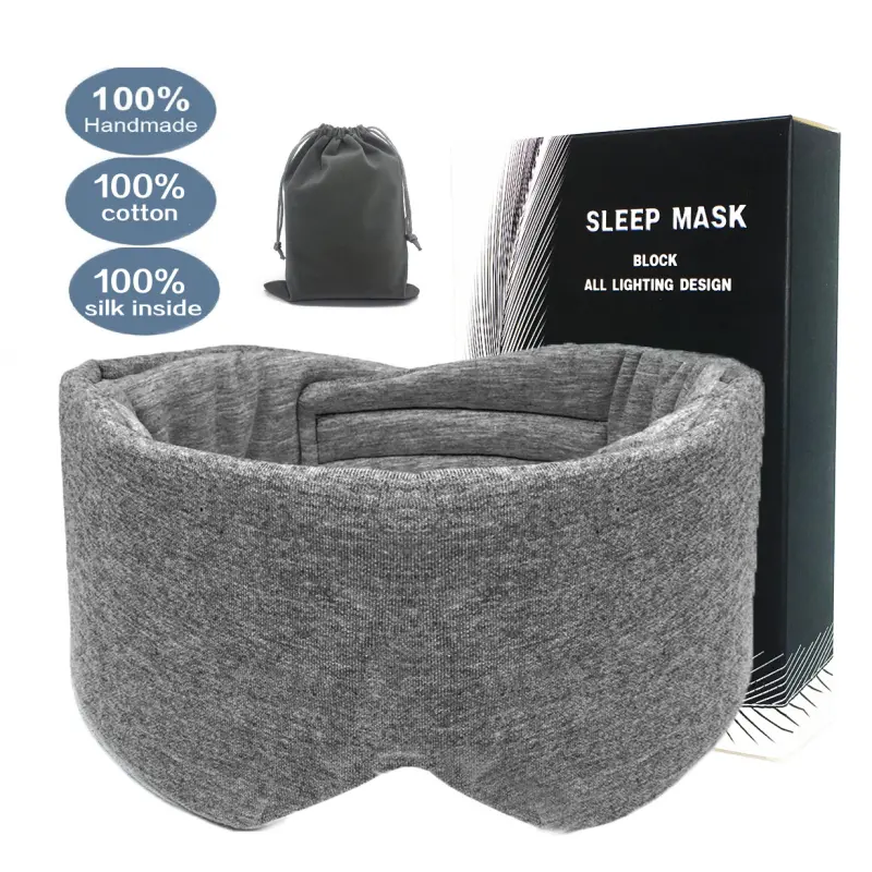 Breathable 3D Cotton Sleep Eye Mask (2)