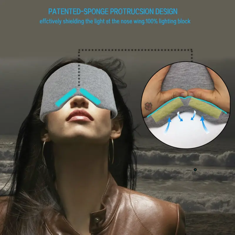 Breathable 3D Cotton Sleep Eye Mask (4)