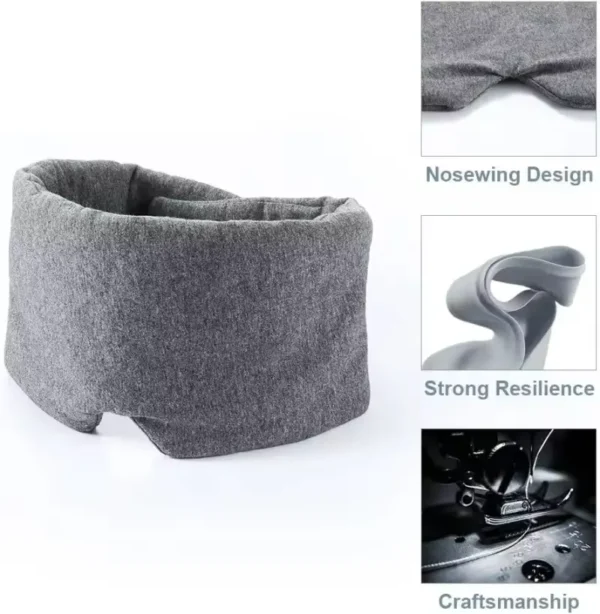 Breathable 3D Cotton Sleep Eye Mask (4)
