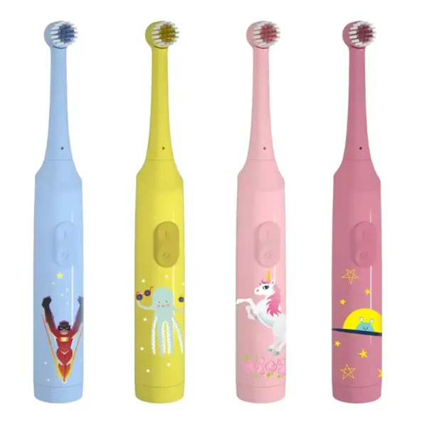 Changeable Head Battery Powered Kids Toothbrush (1)