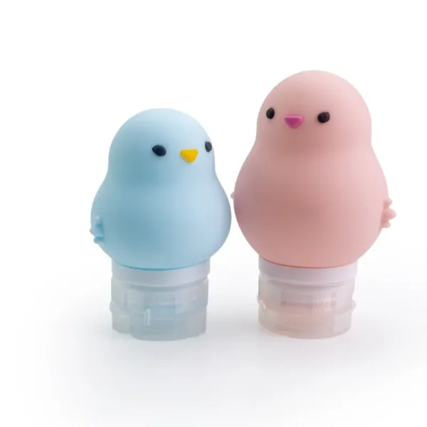 Chick Shaped Collapsible Travel Silicone Bottle (10)