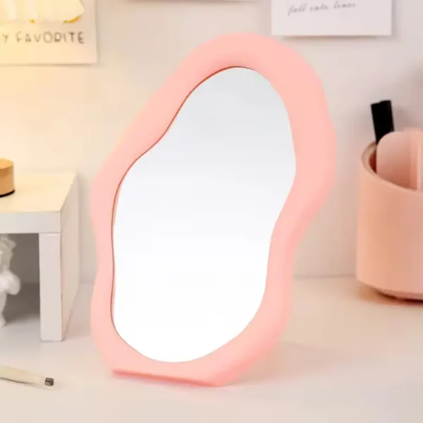 Desktop Mirror with Cloud Shape (3)