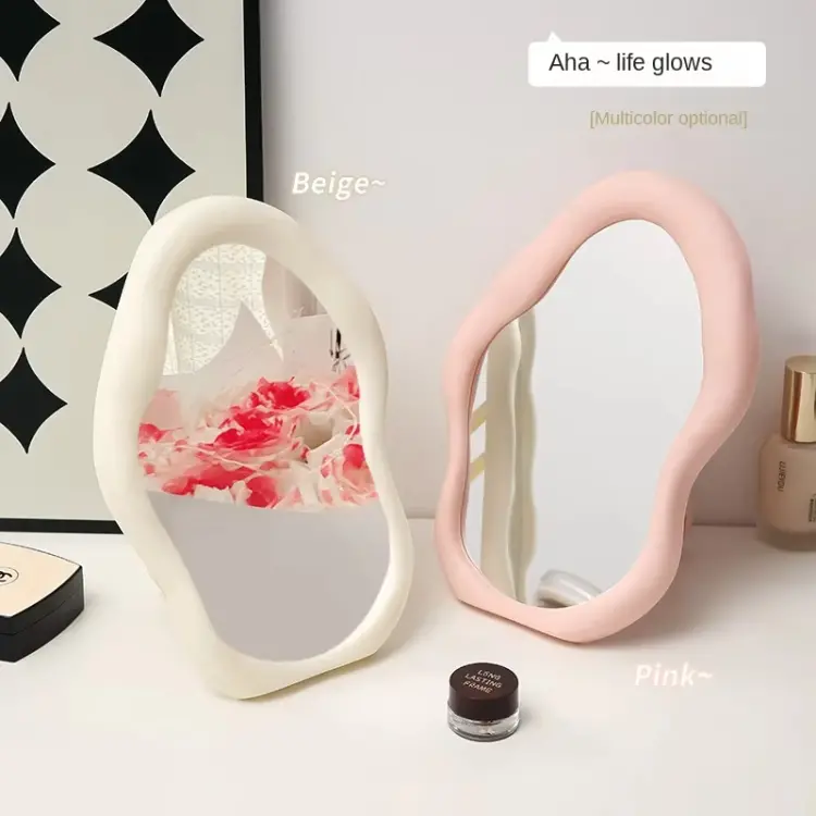 Desktop Mirror with Cloud Shape (4)