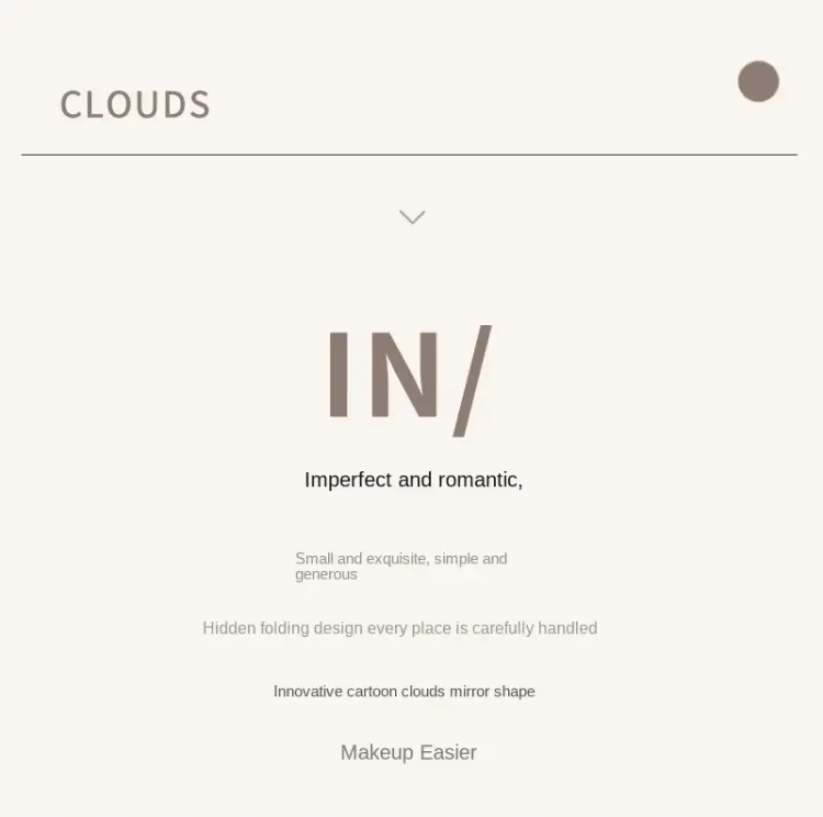 Desktop Mirror with Cloud Shape (5)