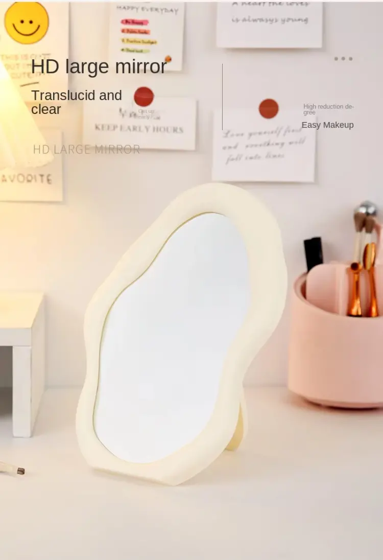 Desktop Mirror with Cloud Shape (8)