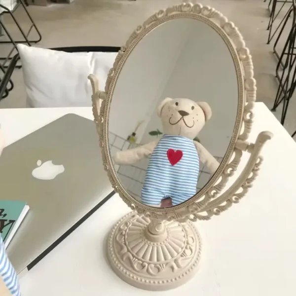 Double Sided Rotating Table Mirror (10)