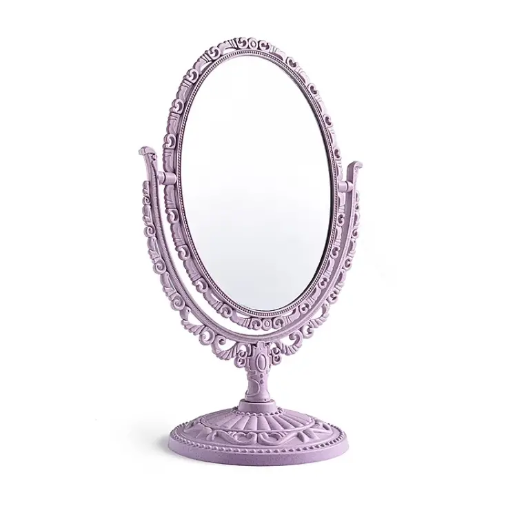 Double Sided Rotating Table Mirror (4)