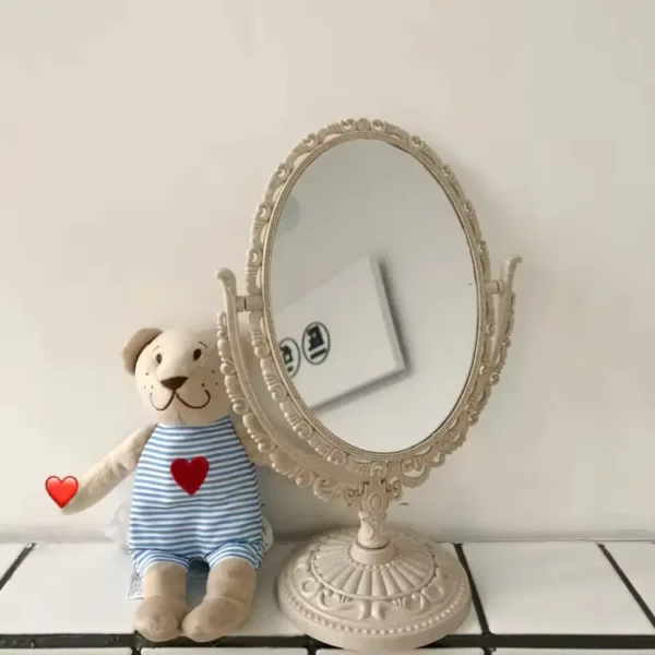 Double Sided Rotating Table Mirror (4)