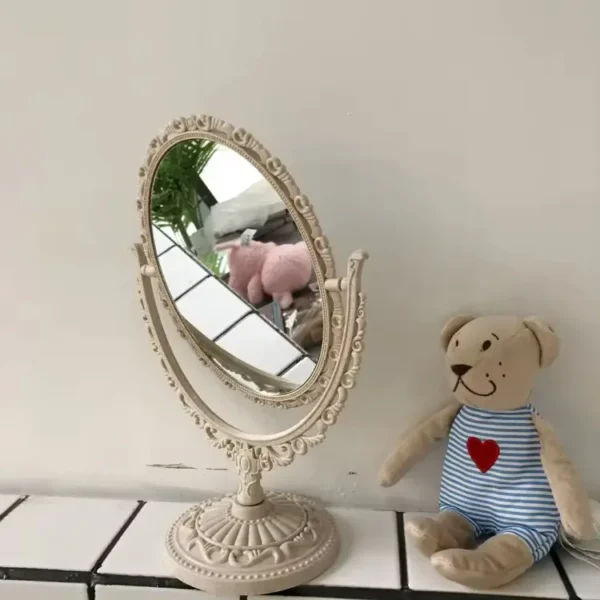 Double Sided Rotating Table Mirror (9)