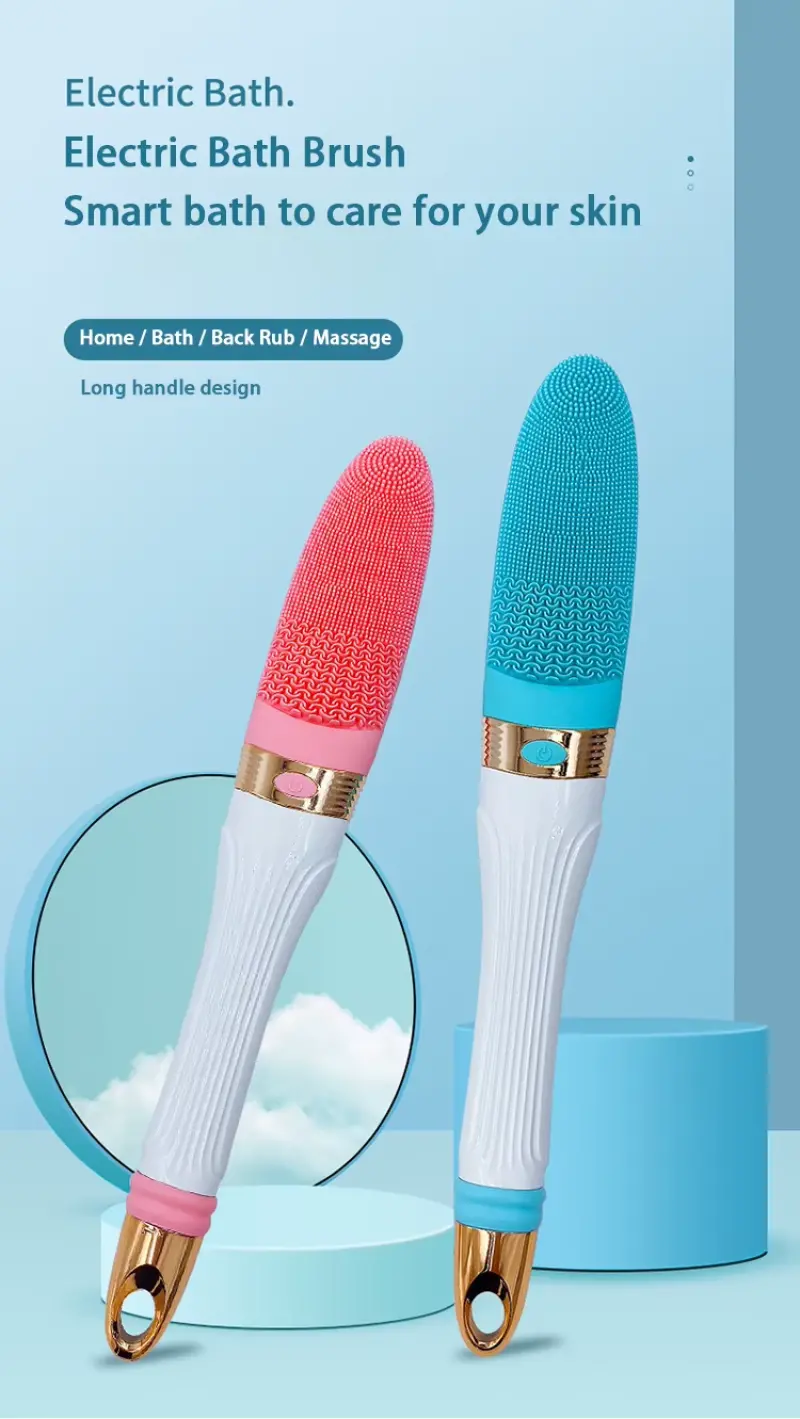 Electric Body Bath Brush Long Handle（1）