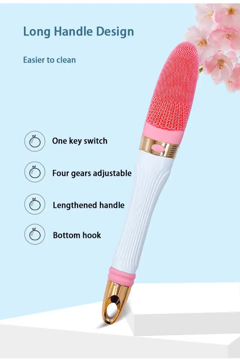 Electric Body Bath Brush Long Handle（3）