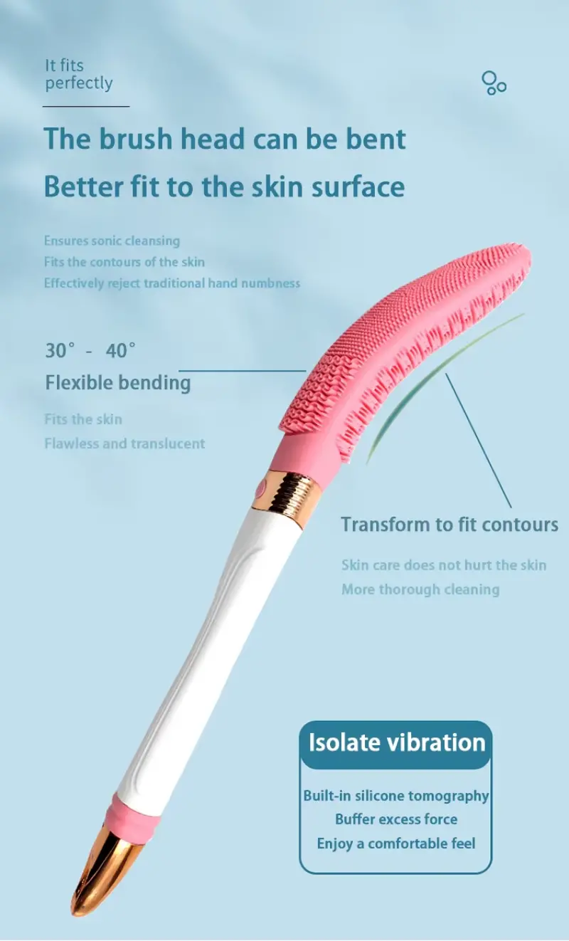 Electric Body Bath Brush Long Handle（7）