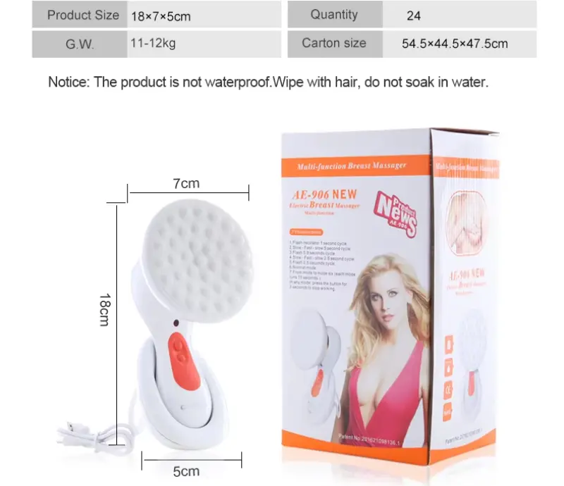 Electric Breast Enhancement Massager (10)