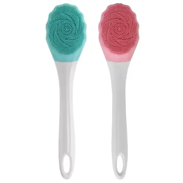 Electric Massager Silicone Bath Brush Back Scrubber（1）