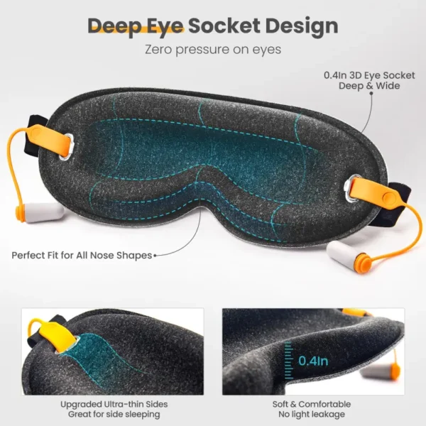 Eye Masks for Sleep with Ear Plugs (6)